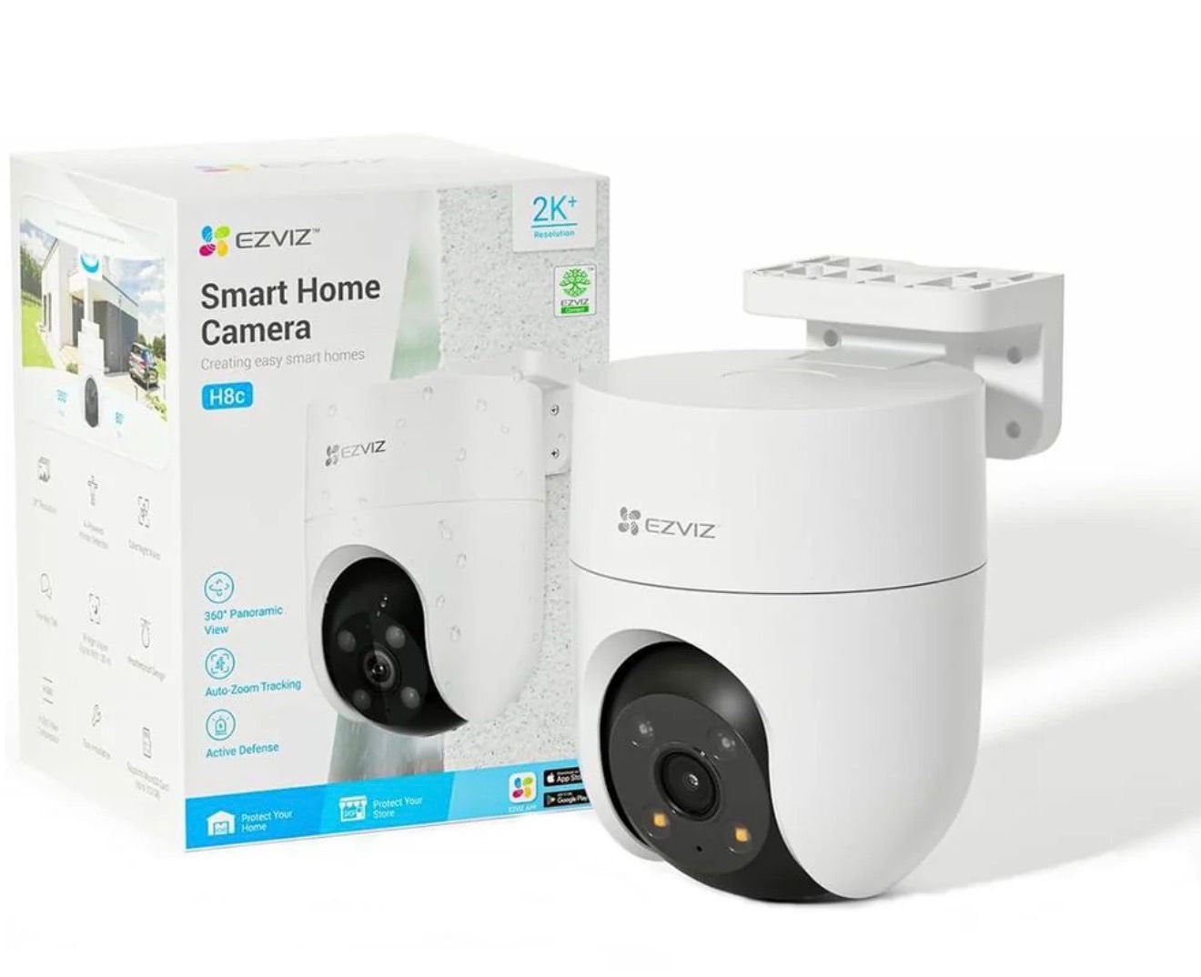 EZVIZ H8c Outdoor Pan Tilt WiFi Camera 2K Plus